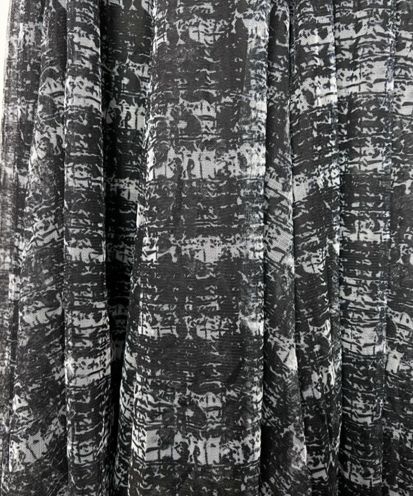 Alternative view of Long Grey Marl Swan Lake Tulle